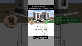2 BEDROOMS PLAN CLASSIC HOUSE DESIGNER