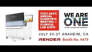 Join RENDER at booth 4479 for the latest innovations in diagnostic solutions