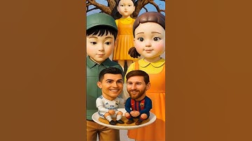 Squid Game AI Edible Candy Challenge ASMR #squidgame #ai #asmr