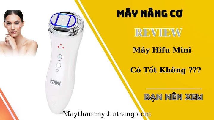 Máy nâng cơ mặt hifu mini giá bao nhiêu năm 2024