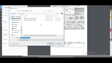 Como salvar PDF e XML