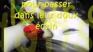 Video thumbnail of "quand les roses karaoke"