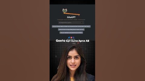 Gita gpt #gitagyan #ai #shorts #geeta