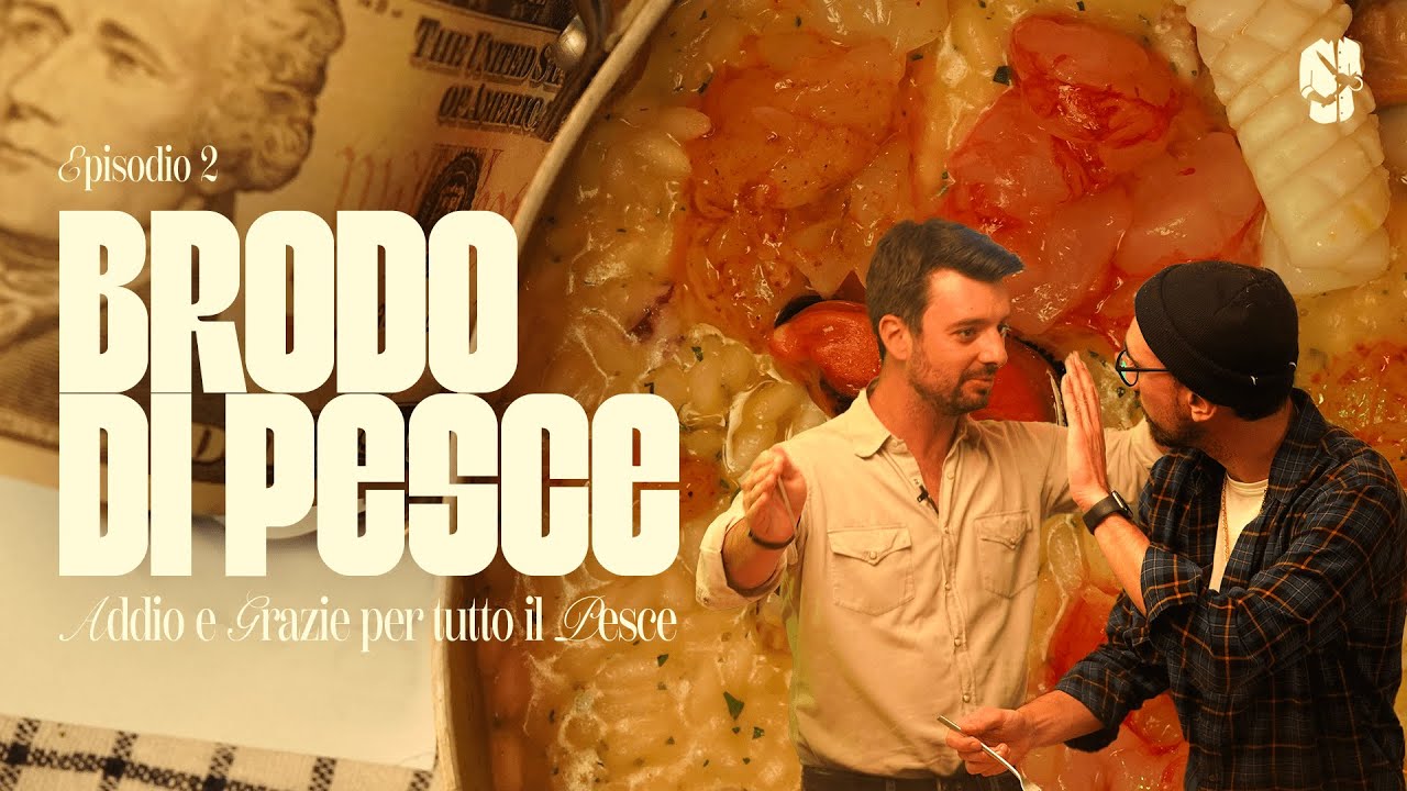 BRODY Episodio 2 Brodo di pesce per risotto alla pescatora CHEF in