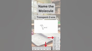 Drawing Alkanes and Alkenes Revision - Trans-pent-2-ene