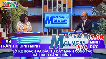 Đẩy mạnh công tác cải cách hành chính - Trần Thị Bình Minh | ĐTMN 070915