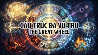 LORE SỐ 8  -  THE GREAT WHEEL : KHÁM PHÁ CẤU TRÚC ĐA VŨ TRỤ #dnd  #sleepingbabytavern #fantasy #rpg