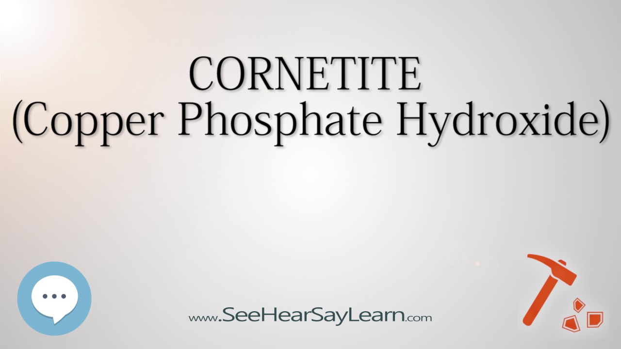 Copper Phosphate Hydroxide 🔊 YouTube
