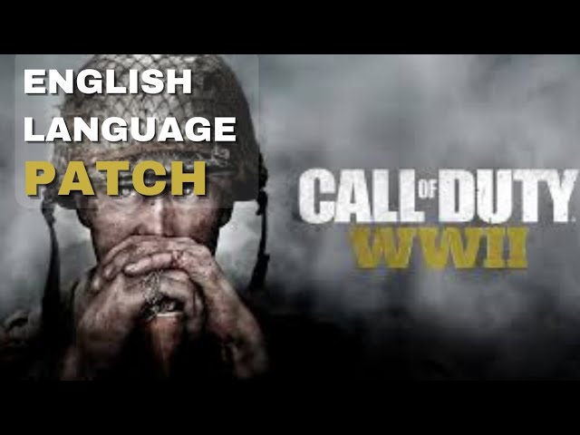 How to Change language in COD WWII