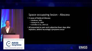 Resident and Fellow ISMM:  Safety and Complications of Interventional Spine Procedure
