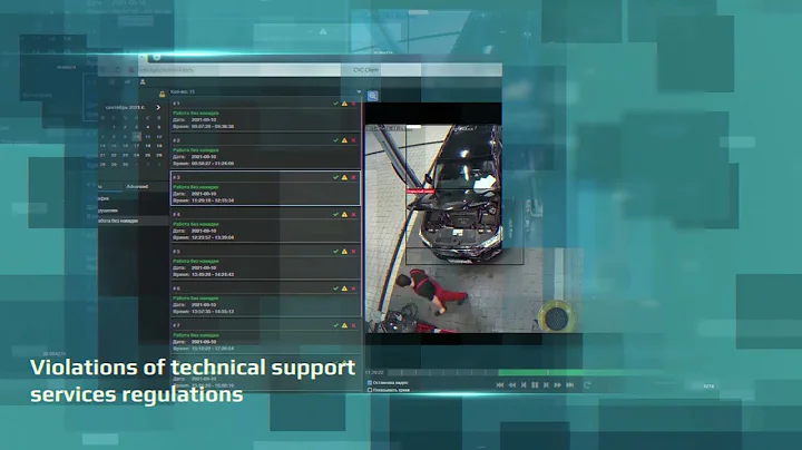 Process control using neural network video analytics at a dealership
