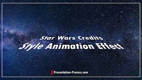 Create Stunning Star Wars Credits Animation in PowerPoint