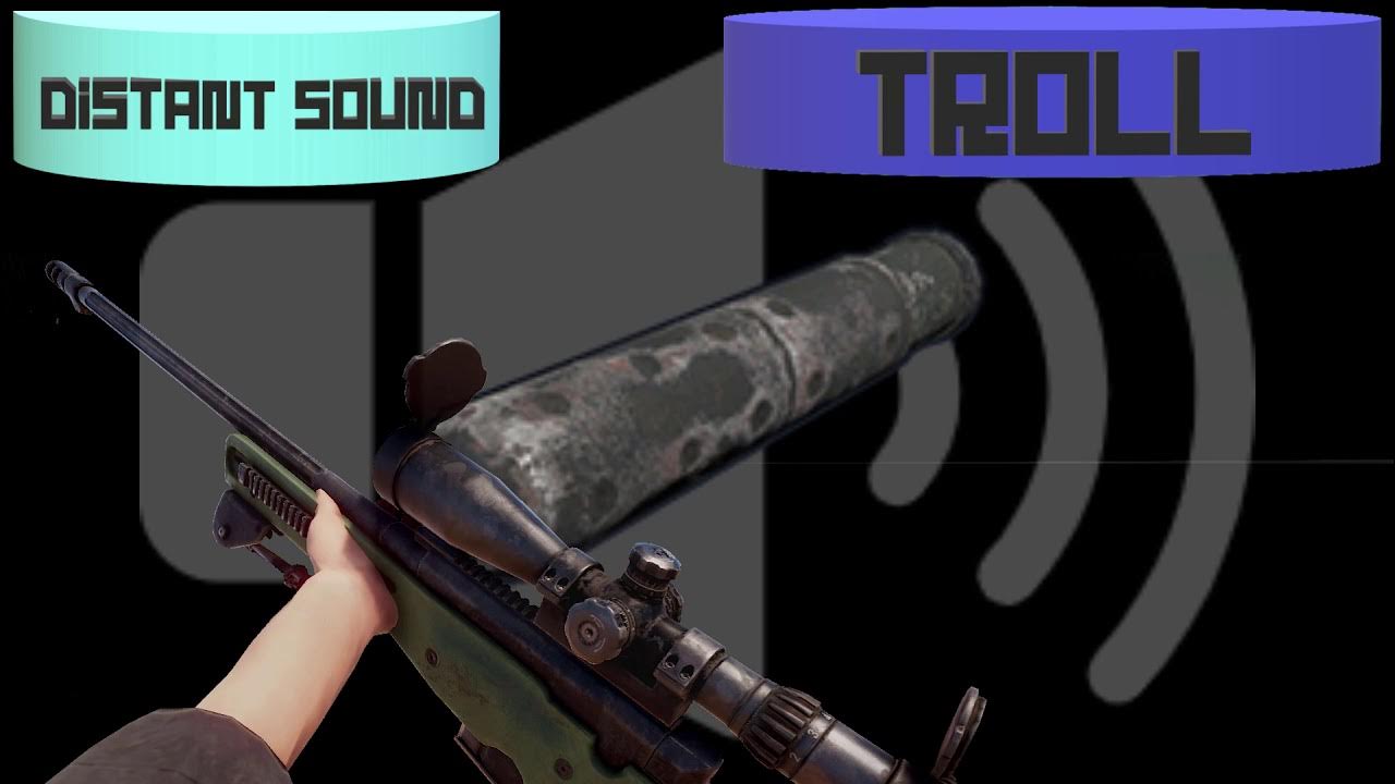 【2021】L96 Rifle (Silencer)｜Rust Sound Effect｜[distant] [troll