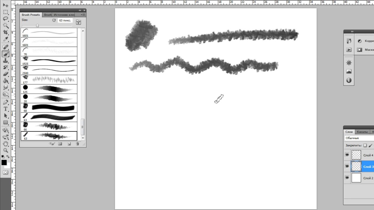 crayon brushes photoshop youtube