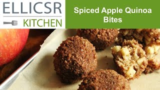 Spiced Apple Quinoa Bites
