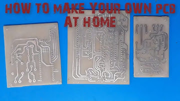 How to Make Your Own Printed Circuit Board ( PCB ) and Etching Using Laser Printer at Home