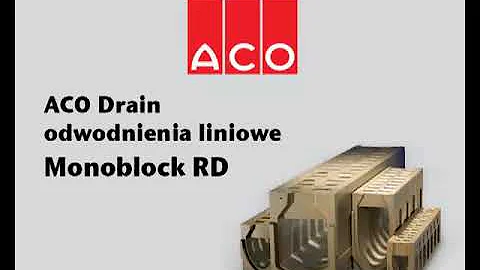 ACO Drain Monoblock RD