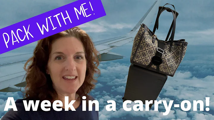 Pack With Me! A Week In A Carry on