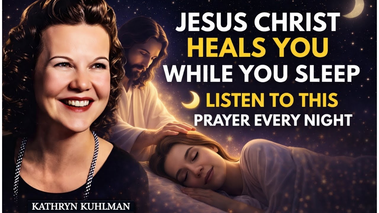 Jesus Christ Heals You While You Sleep 🌙 ️ Listen Powerful Night Prayer ...