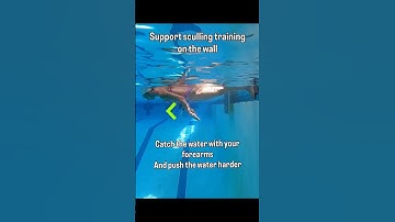 Support sculling training #artisticswimming #swimming #synchronizedswimming