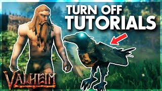 How to DISABLE TUTORIALS in Valheim (Valheim Turn Off Hugin) by Alessio 4,666 views 1 year ago 47 seconds