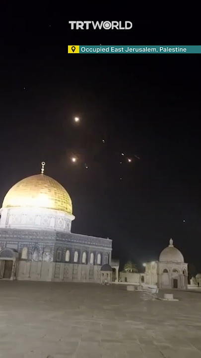 Interceptions in skies over Al Aqsa