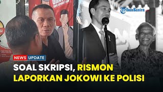 Rismon Sianipar Laporkan Jokowi ke Polda DIY soal Dugaan Kebohongan Dosen Pembimbing Skripsi