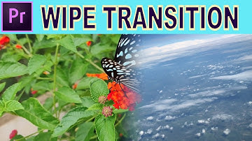 Wipe Transition - Adobe Premiere Pro Tutorial