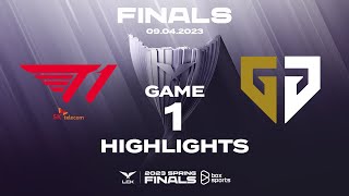 Highlights T1 vs GEN | Game 1 | Chung Kết | LCK Mùa Xuân 2023