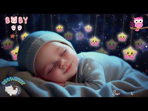 Baby Sleep Music 🌙 Deep Sleep in 3 Minutes 💤 Mozart & Brahms Lullabies