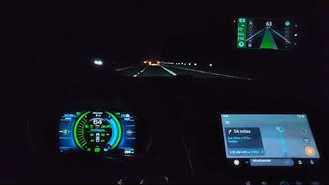 Chevy Volt Openpilot Drive At Night With Comma Ai One Eon