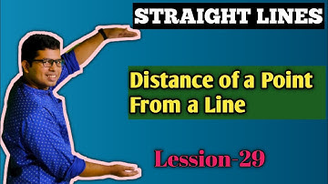 Chapter 13 Straight Lines | Distance of a Point From a Line | Class 12 Math