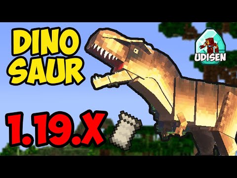 DINOSAUR MOD 1.19 minecraft - how to download & install Dinosaurs mod 1.19 (with FABRIC)