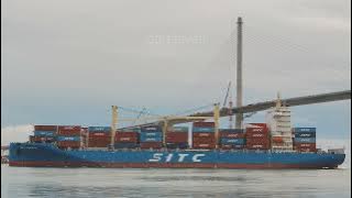 SITC Penang Afternoon Arrival to Cebu | Ship Spotting on the Shore | 25 January 2022