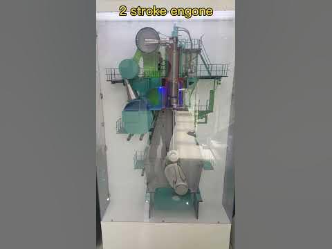 [기관술] Moving Two Stroke Diesel Engine / 선박 2행정 디젤엔진 구동 동영상 - YouTube