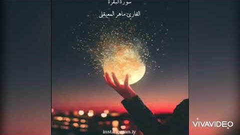 وبَشّرِ الصّابِرين .. القارئ ماهر المعيقلي