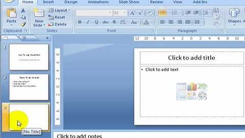 PowerPoint 2007 Training