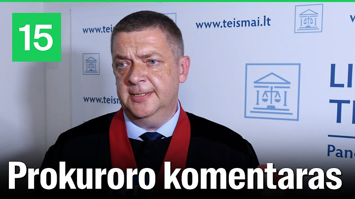 Prokuroras Darius Skrebiškis: dėl bausmės Bartoševičiui gali būti teikiamas apeliacinis skundas