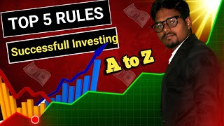 Top 5 Rules for Successful Investing in Share Market | Stock Market Tips for Beginners