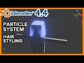 Blender 4.4 lernen - Partikel Systeme: Haare, Dynamics, Particle Edit, Force Fields, Static Hair