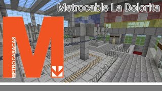 Metrocable de La Dolorita Ⓜ️🚡 || Minecraft 1.20.70