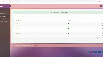 Bài 17 : Lập trình website bán hàng bằng Laravel - Hiệu sản phẩm #1