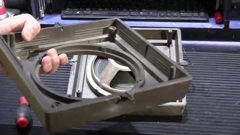 How to Rebuild a NuTone ISA77 Deluxe 8" Surface Mounted Patio Speaker