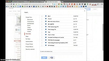 Embed a Google Calendar into a Google Site