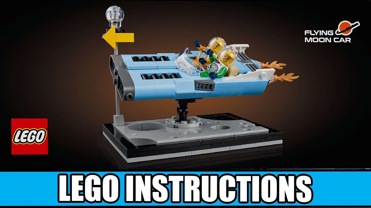 Ideas - Flying Moon Car - Promotional LEGO instructions