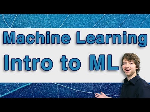 Machine Learning Tutorial 1 – Intro to Machine Learning and A.I.