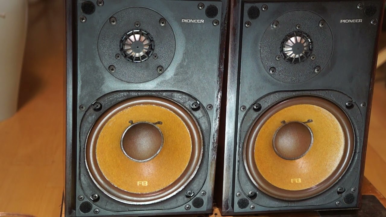 PIONEER パイオニア CS-X1 - YouTube