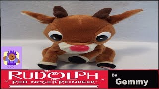 Rudolph the Red-nosed Reindeer Singing RUDOLPH Plush By Gemmy