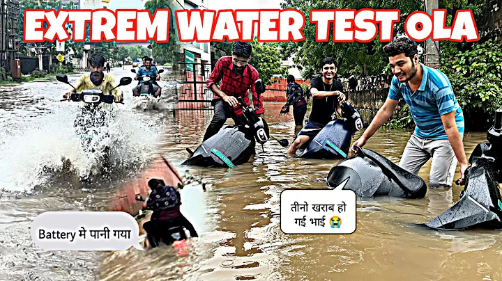 Ola S1 and S1 Pro Heavy Water Test Another level क्या ये अब तीनो OLA चल पायेगी?