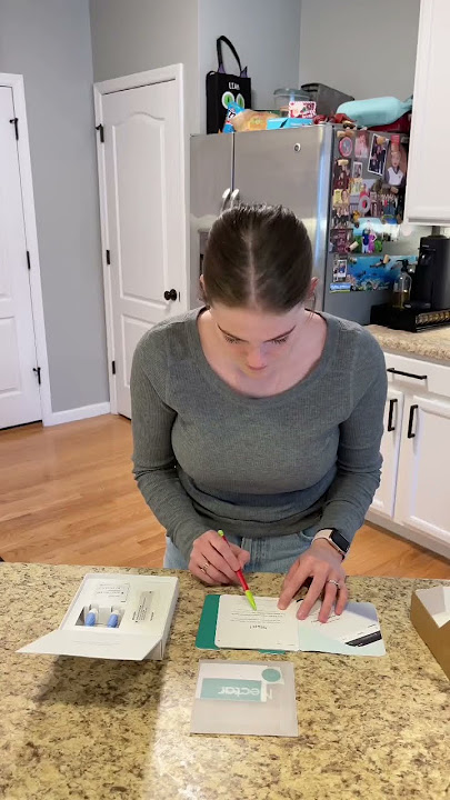 At home allergy test! #momcontent #relatablemom #athometest #allergytest